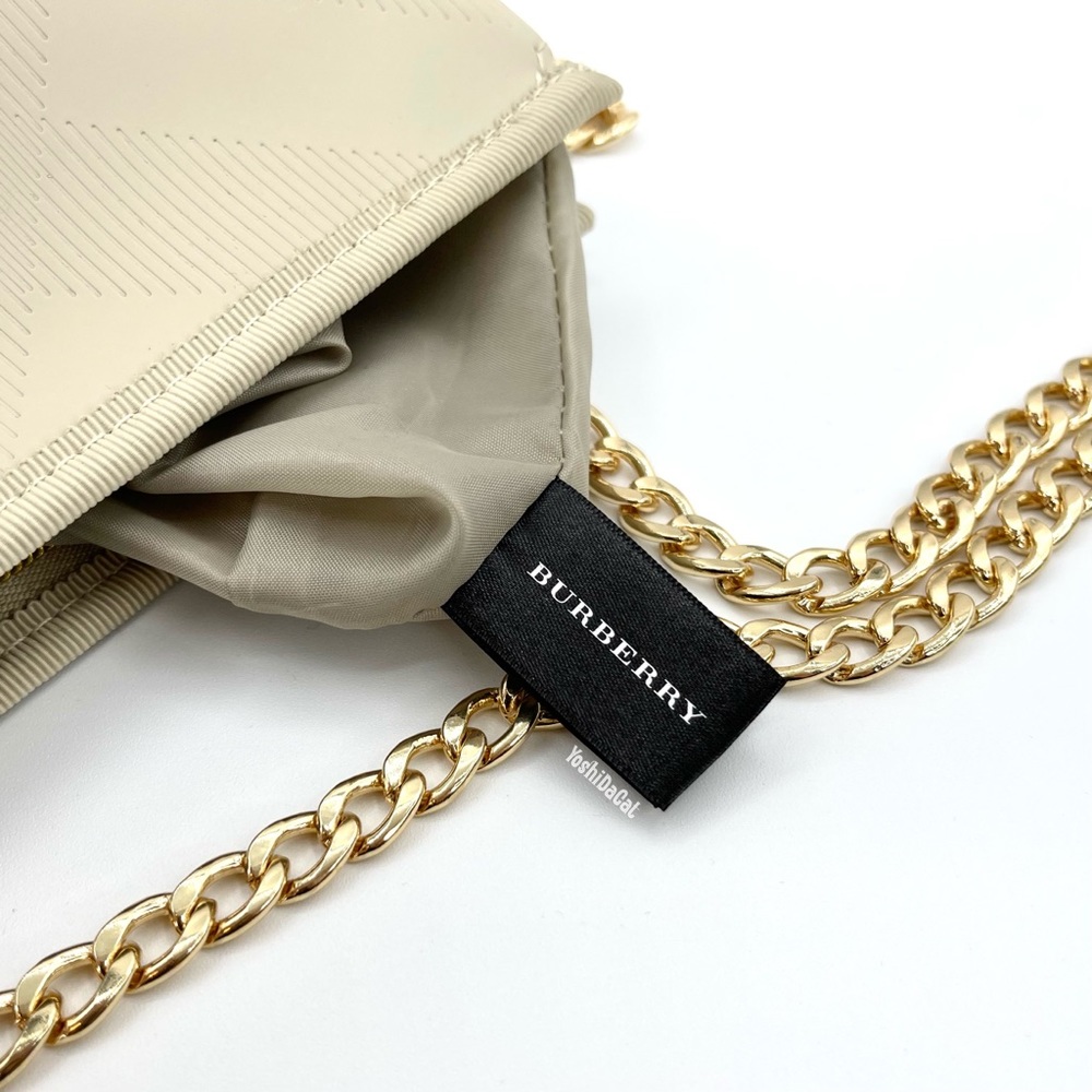 🆕 Burberry Beauty Cosmetic Pouch to Crossbody Bag Purse, New Handbag - Picture 7 of 10